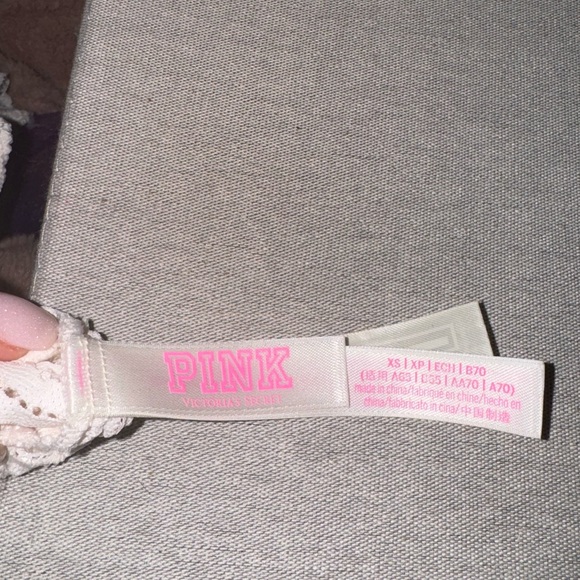 2 VS Pink Bralette Bundle! (XS) 🖤🤍 - Picture 5 of 5